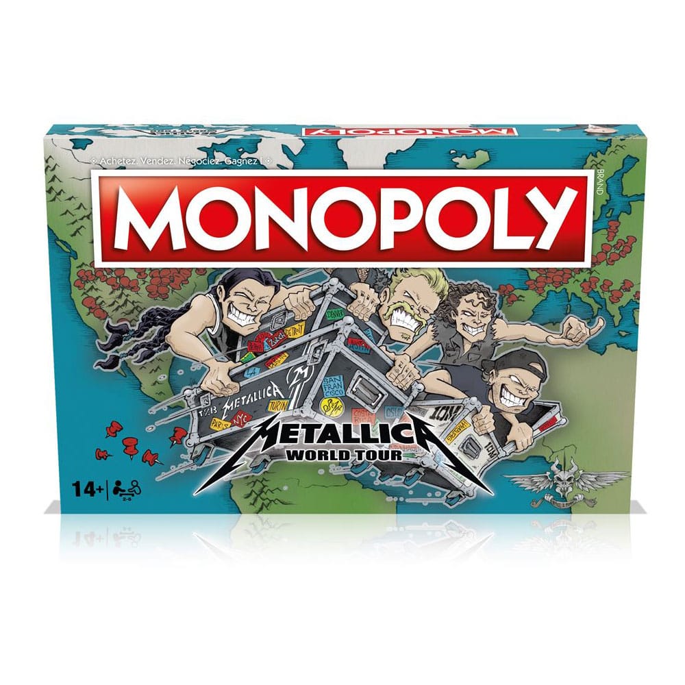 Metallica Monopoly Metallica World Tour *Francuska verzija *