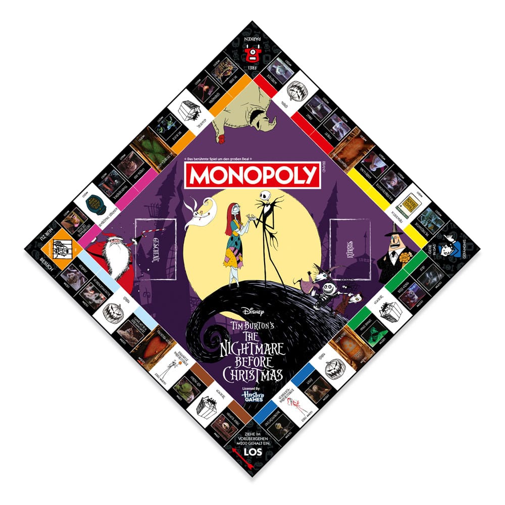 Monopoly Brettspiel Nightmare Before Christmas *Deutsche Version*