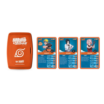 Naruto Shippuden Collectible Card Game Top Trumps Quiz Anime Collectible *Duitse versie *