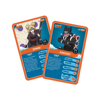 Naruto Shippuden Collectible Card Game Top Trumps Quiz Anime Collectible *Duitse versie *