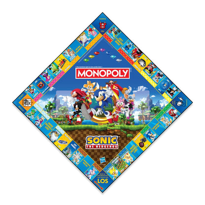 Monopoly Board Game Sonic the Hedgehog *German Version*