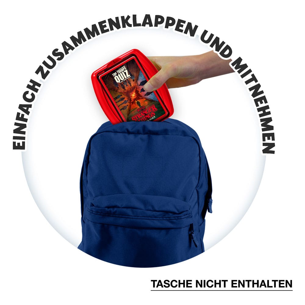 Fremde Things Card Game Top Trumps Quiz *Deutsche Version *