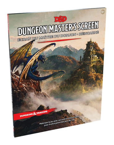 Dungeons & Dragons rpg écran du maître du donjon - réincarné francés