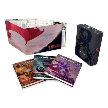 Dungeons & Dragons RPG Core Rulebooks Gift Set german - Damaged packaging