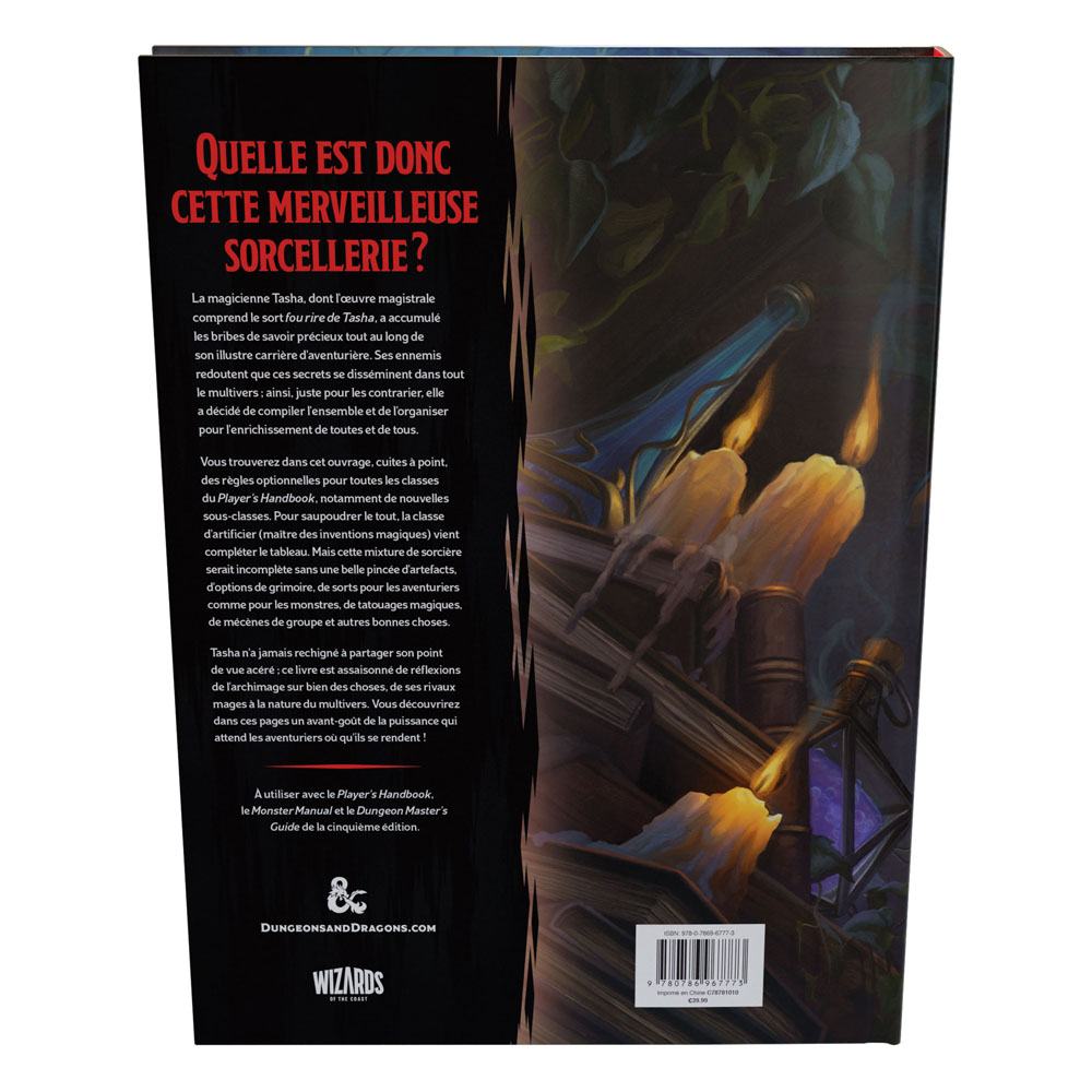 Dungeons & Dragons RPG Le Chaudron des Merveilles de Tasha French