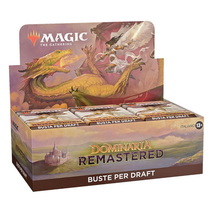 Magic The Gathering Dominaria Remastered Draft Booster Display (36) italiensk