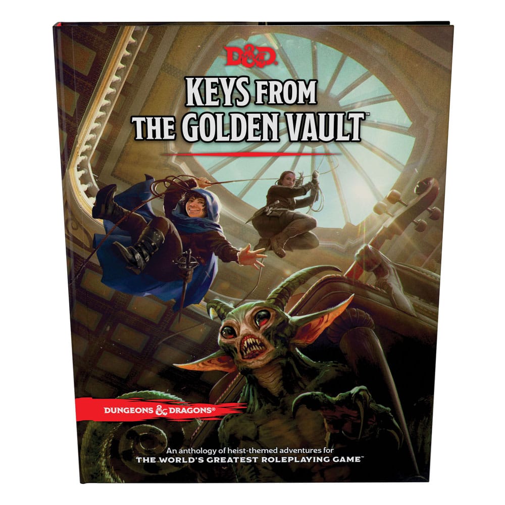 Dungeons & Dragons RPG Adventure Keys dalla Golden Vault inglese
