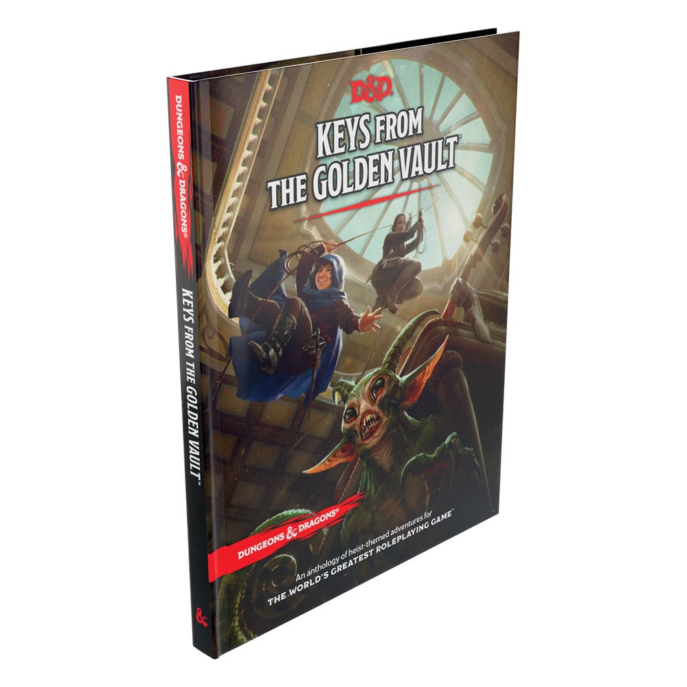 Dungeons & Dragons RPG Adventure Keys dalla Golden Vault inglese