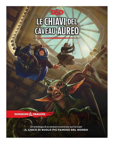 Dungeons & Dragons RPG Adventure le Chiavi del Caveau aureo italiano