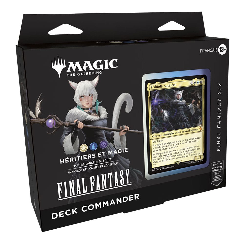 Magic the Gathering Final Fantasy Commander Decks Display (4) fransk