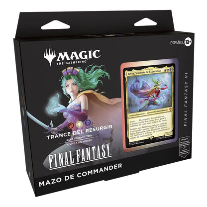 Magic the Gathering Final Fantasy Commander Decks Display (4) španjolski