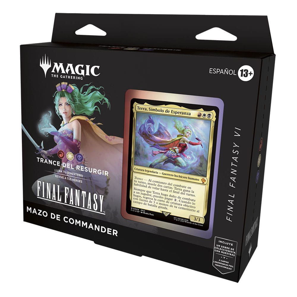 Magic the Gathering Final Fantasy Commander Decks Display (4) španjolski