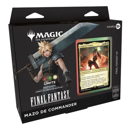 Magic the Gathering Final Fantasy Commander Decks Display (4) španjolski