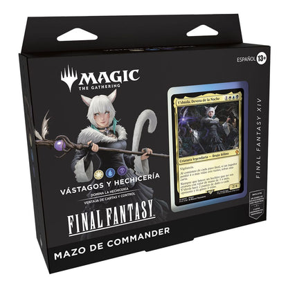 Magic the Gathering Final Fantasy Commander Decks Display (4) španjolski