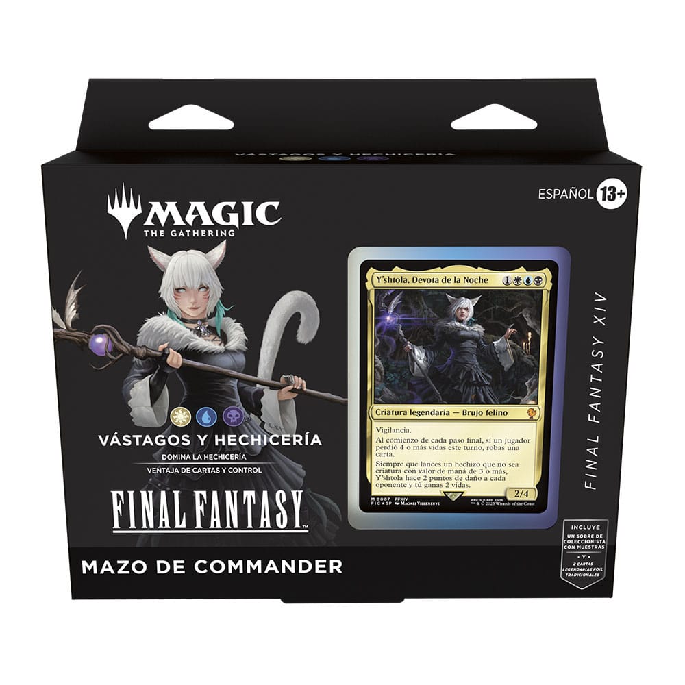 Magic the Gathering Final Fantasy Commander Decks Display (4) španjolski