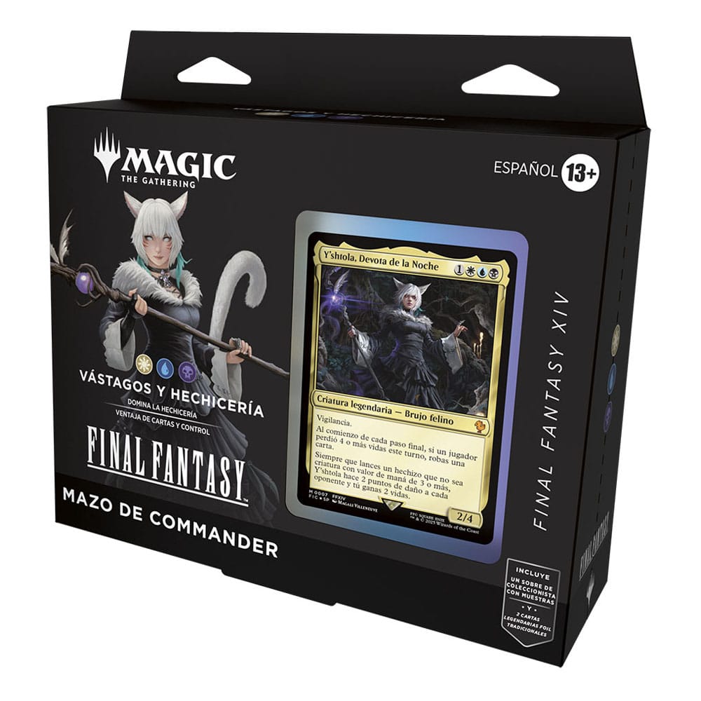 Magic the Gathering Final Fantasy Commander Decks Display (4) španjolski