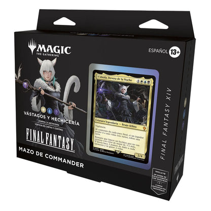 Magic the Gathering Final Fantasy Commander Decks Display (4) španjolski