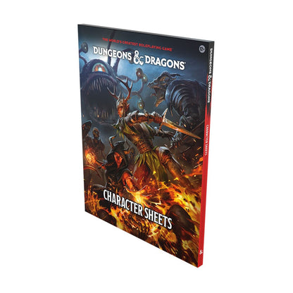 D&D 5.0 ​​2024 Teckenblad