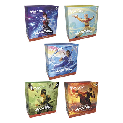 Magic the Gathering Avatar: La Leggenda di Aang Estuche de paquetes de presentación (15) italiano