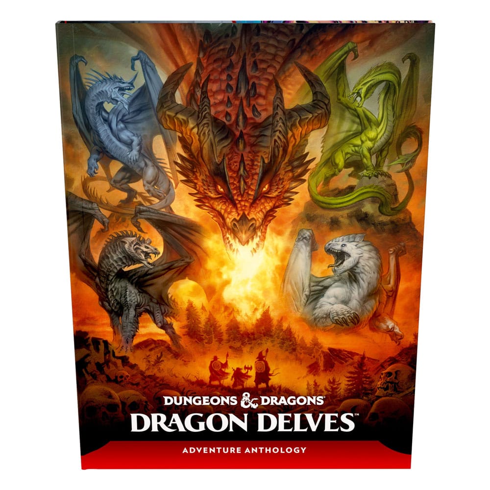 Dungeons & Dragons RPG Dragon Delves: An Adventure Anthology engelsk
