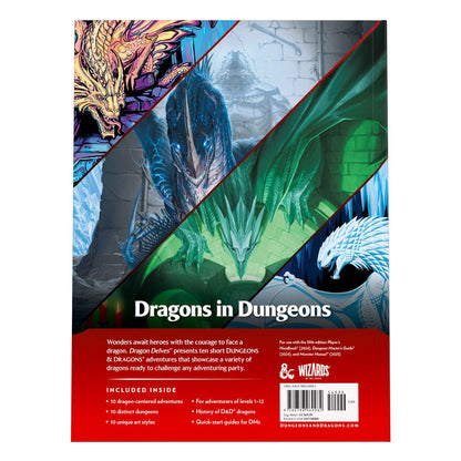 Dungeons & Dragons RPG Dragon Delves: An Adventure Anthology engelsk