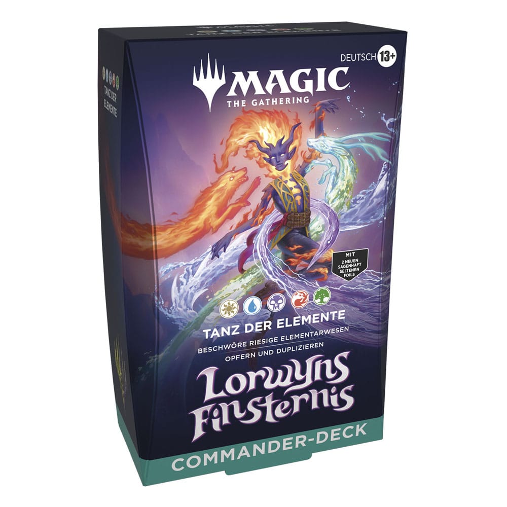 Magic the Gathering Lorwyns Finsternis Commander Decks Display (4) allemand
