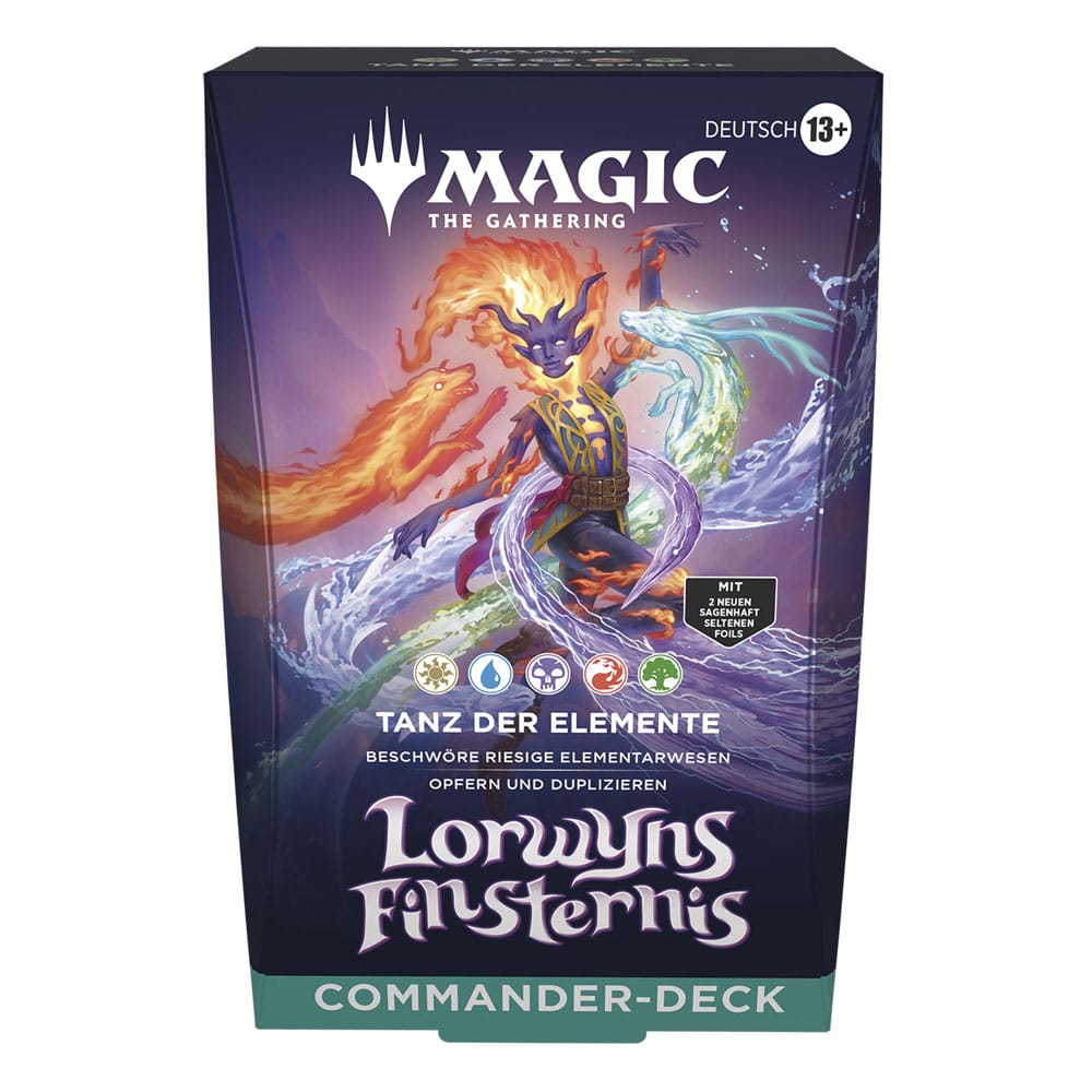 Magic the Gathering Lorwyns Finsternis Commander Decks Display (4) allemand
