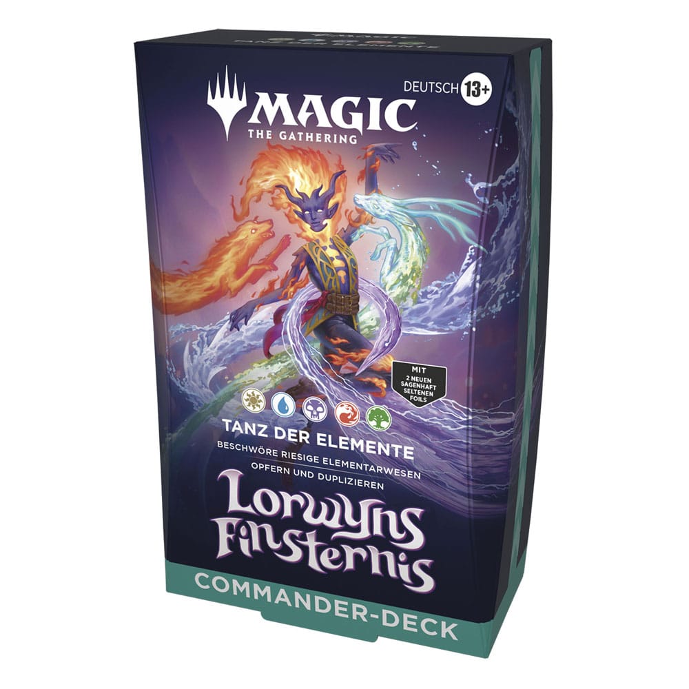 Magic the Gathering Lorwyns Finsternis Commander Decks Display (4) allemand