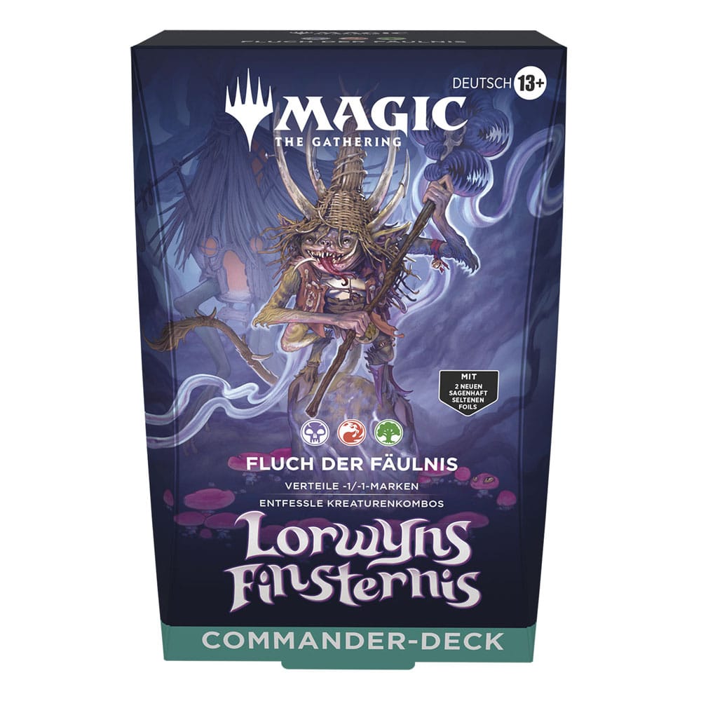 Magic the Gathering Lorwyns Finsternis Commander Decks Display (4) allemand