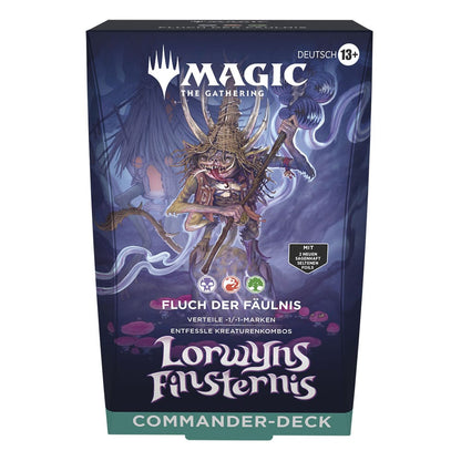 Magic the Gathering Lorwyns Finsternis Commander Decks Display (4) allemand