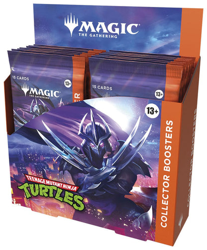 Magic the Gathering Teenage Mutant Ninja Turtles Collector Booster Display (12) engleski