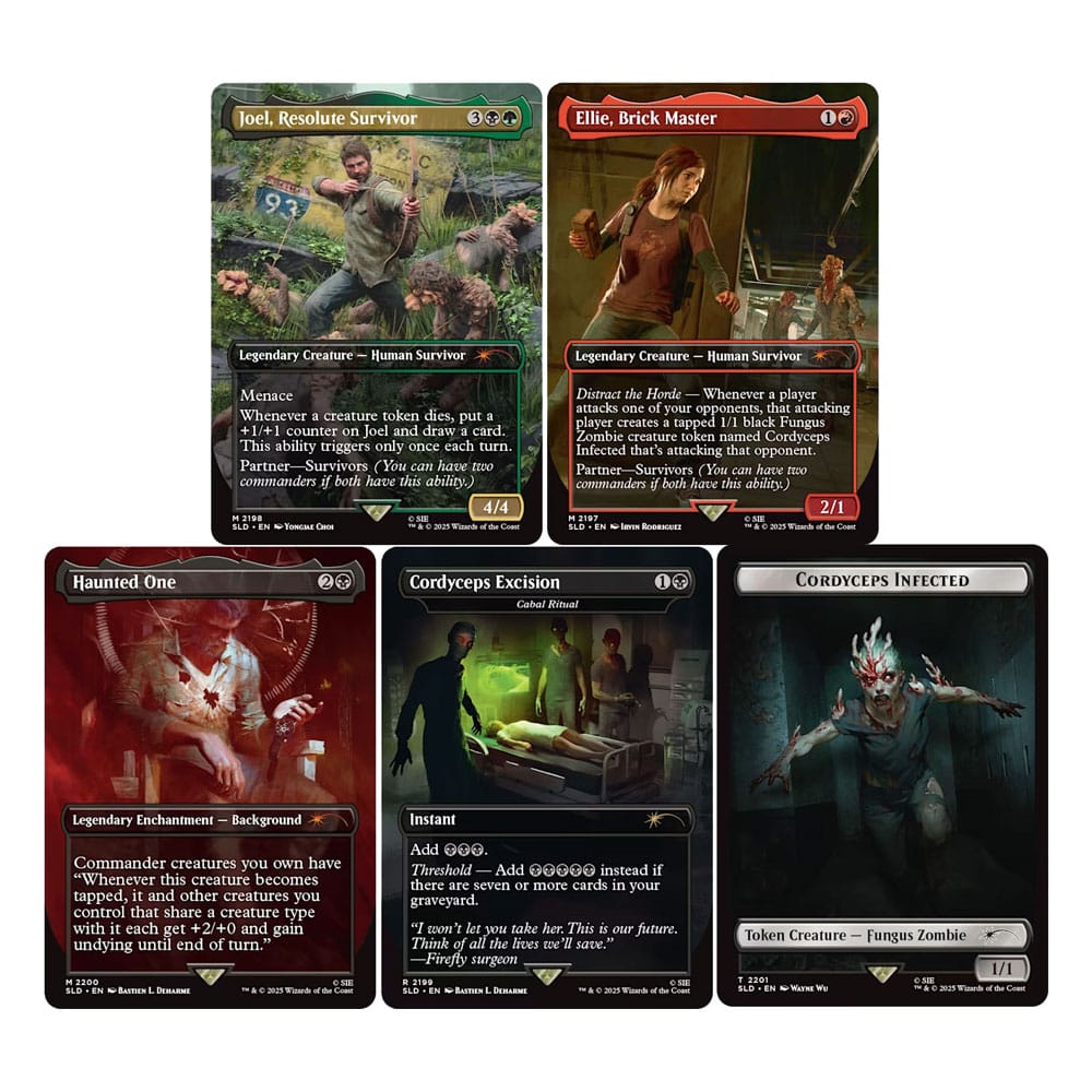 Magic the Gathering Secret Lair x PlayStation: The Last of Us Part I engelsk