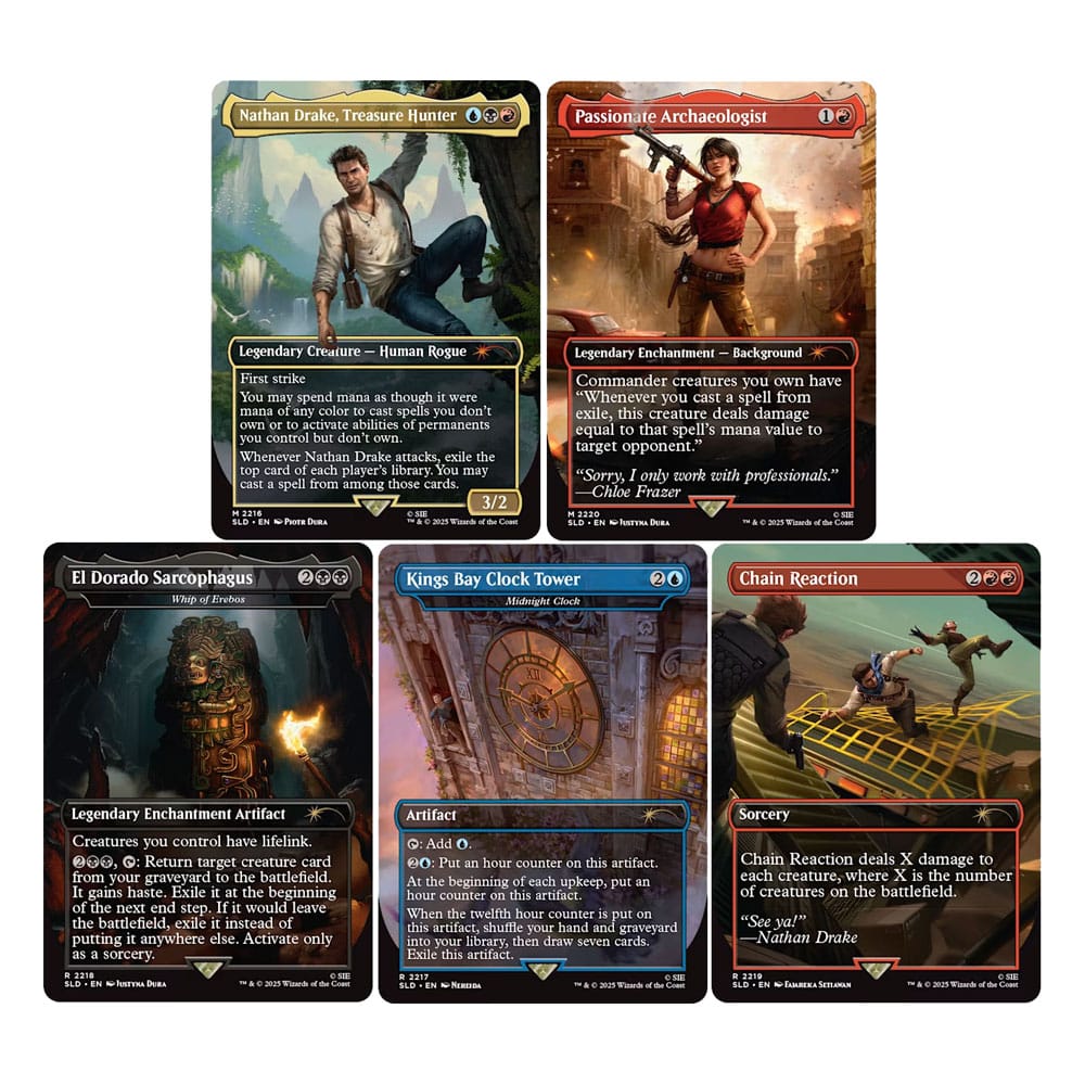 Magic the Gathering Secret Lair x PlayStation: Uncharted inglese