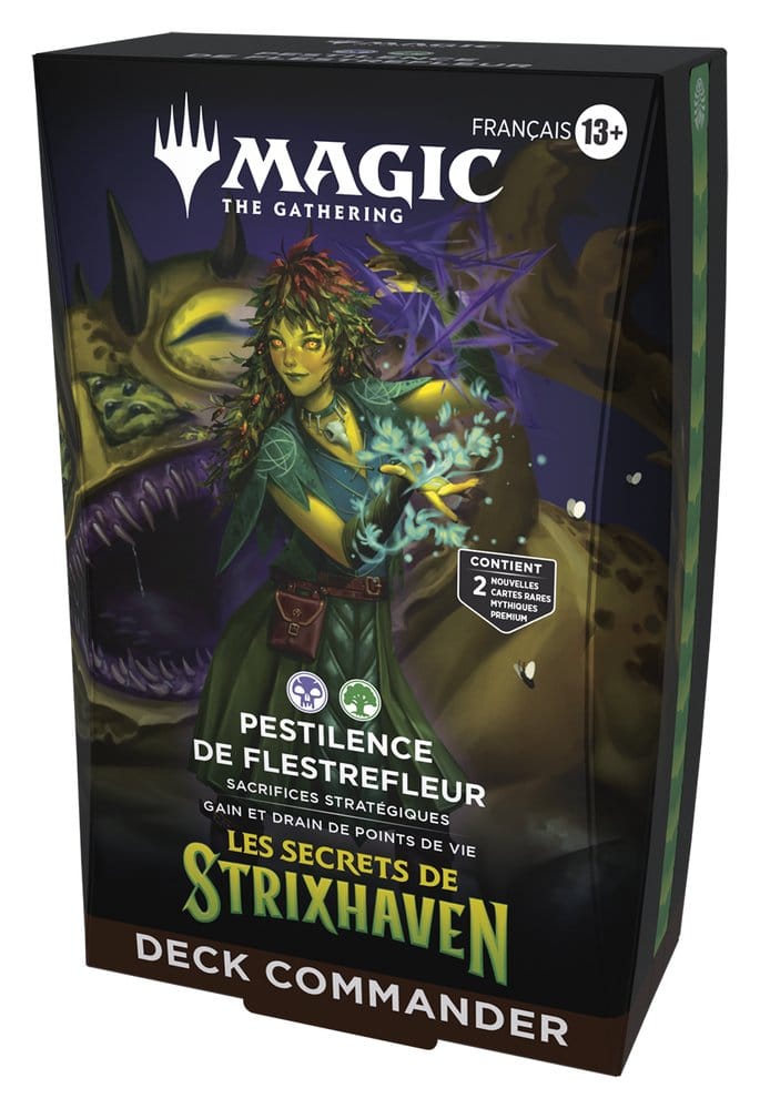 Magic the Gathering Les secrets de Strixhaven Commander Decks Case (5) francese