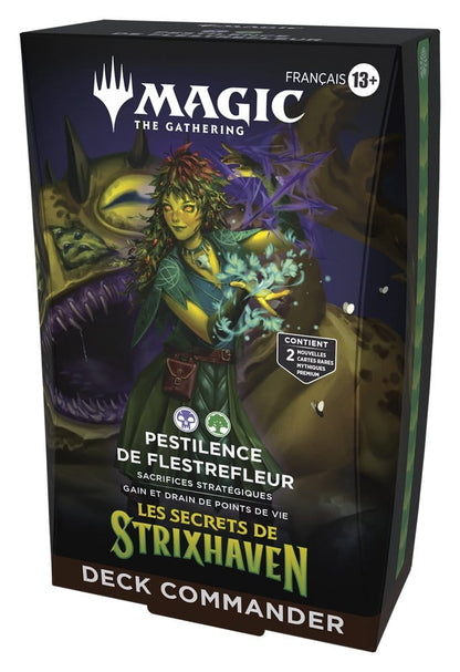 Magic the Gathering Les secrets de Strixhaven Commander Decks Case (5) francese