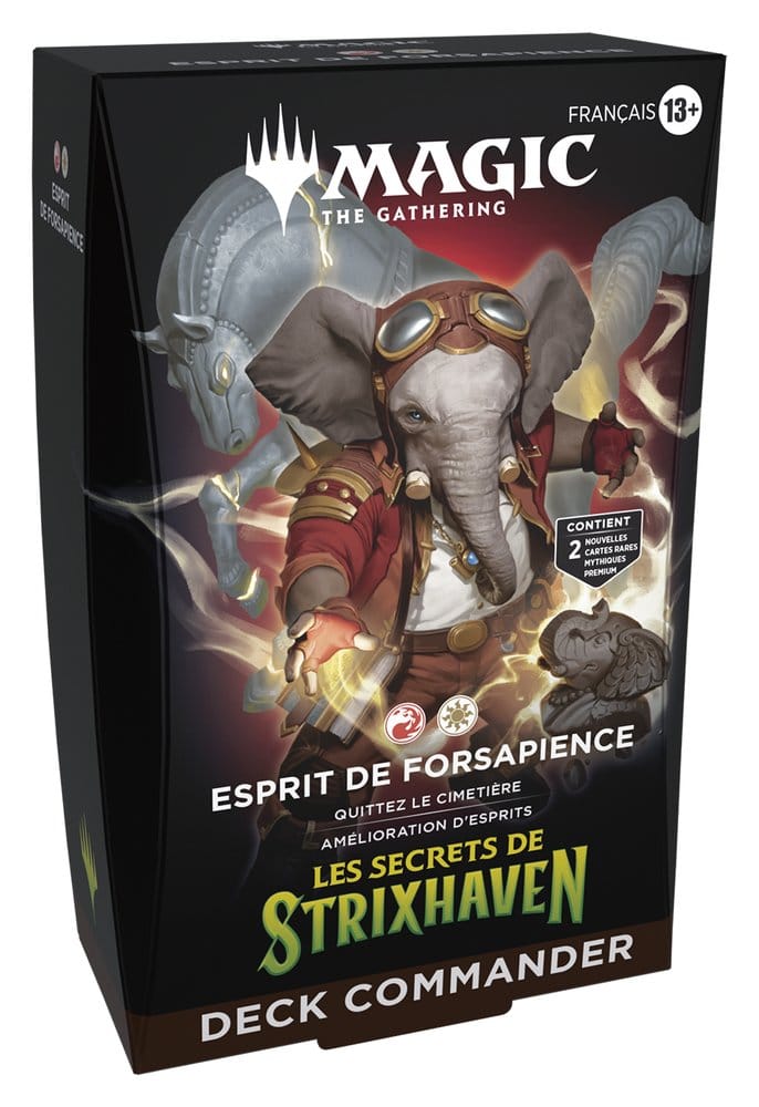 Magic the Gathering Les secrets de Strixhaven Commander Decks Case (5) francese