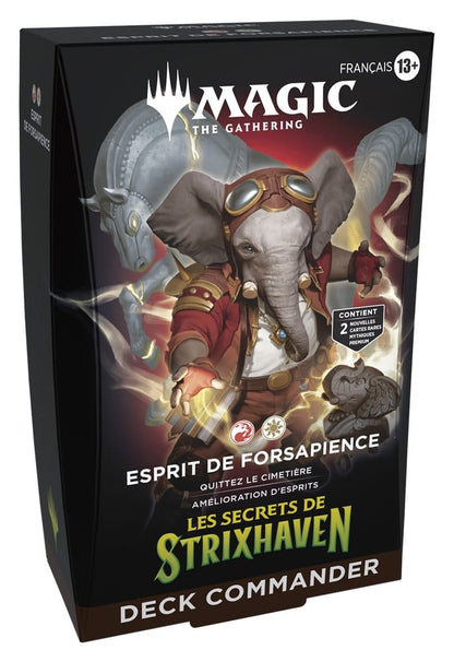 Magic the Gathering Les secrets de Strixhaven Commander Decks Case (5) francese
