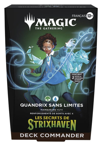 Magic the Gathering Les secrets de Strixhaven Commander Decks Case (5) francese