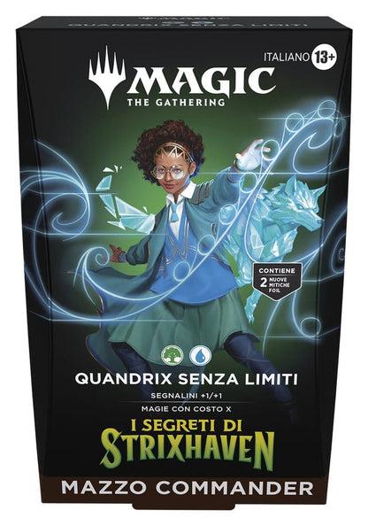 Magic the Gathering I Segreti di Strixhaven Commander Decks Case (5) italian