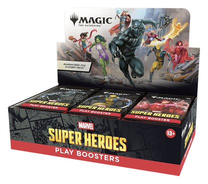 Magic the Gathering Marvel Super Heroes Play Booster Display (30) anglais