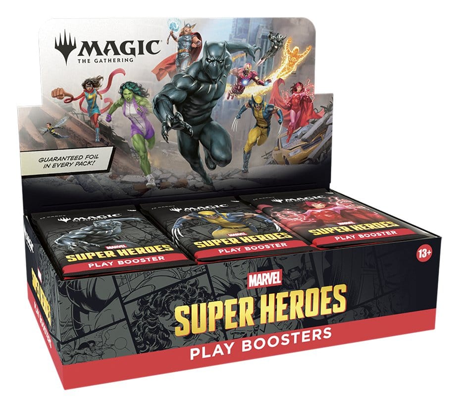 Magic the Gathering Marvel Super Heroes Play Booster Display (30) anglais
