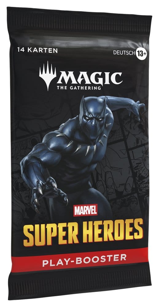 Magic the Gathering Marvel Super Heroes Play Booster Display (30) tedesco
