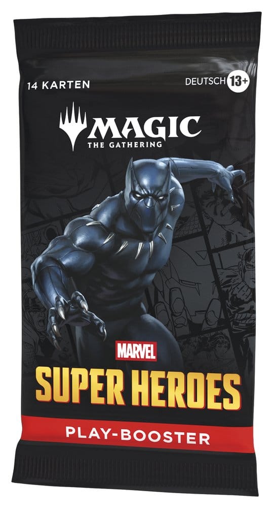 Magic the Gathering Marvel Super Heroes Play Booster Display (30) tedesco