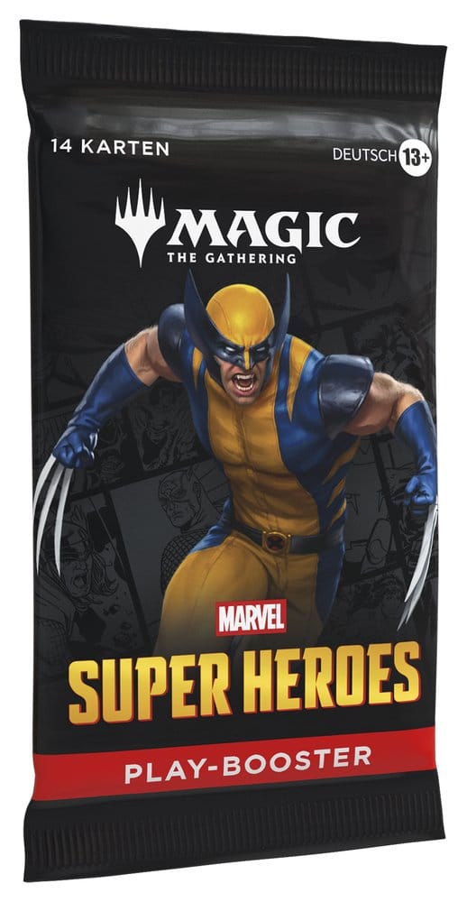 Magic the Gathering Marvel Super Heroes Play Booster Display (30) tedesco