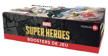 Magic the Gathering Marvel Super Heroes Play Booster Display (30) francés