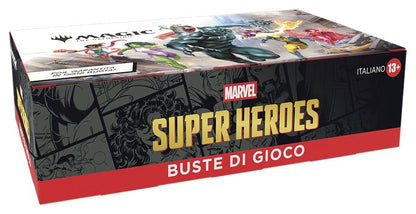 Magic the Gathering Marvel Super Heroes Play Booster Display (30) italiano