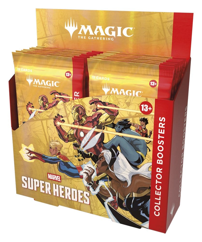Magic the Gathering Marvel Super Heroes Collector Booster Display (12) inglese