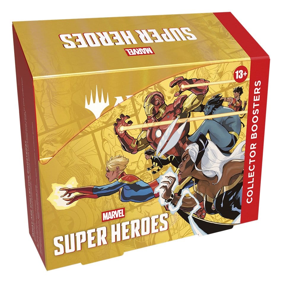 Magic the Gathering Marvel Super Heroes Collector Booster Display (12) inglese