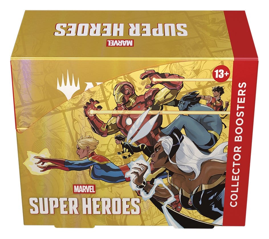 Magic the Gathering Marvel Super Heroes Collector Booster Display (12) inglese