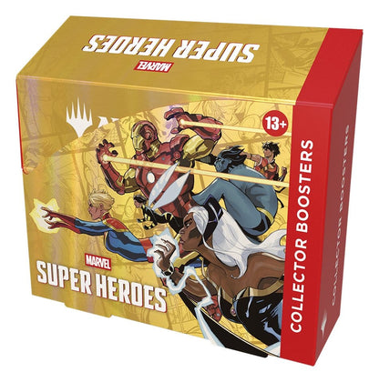 Magic the Gathering Marvel Super Heroes Collector Booster Display (12) inglese